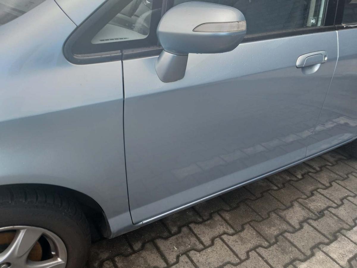 Honda Jazz GD original T&uuml;r vorn links Hellblaumetallic Rohbau Bj.2008